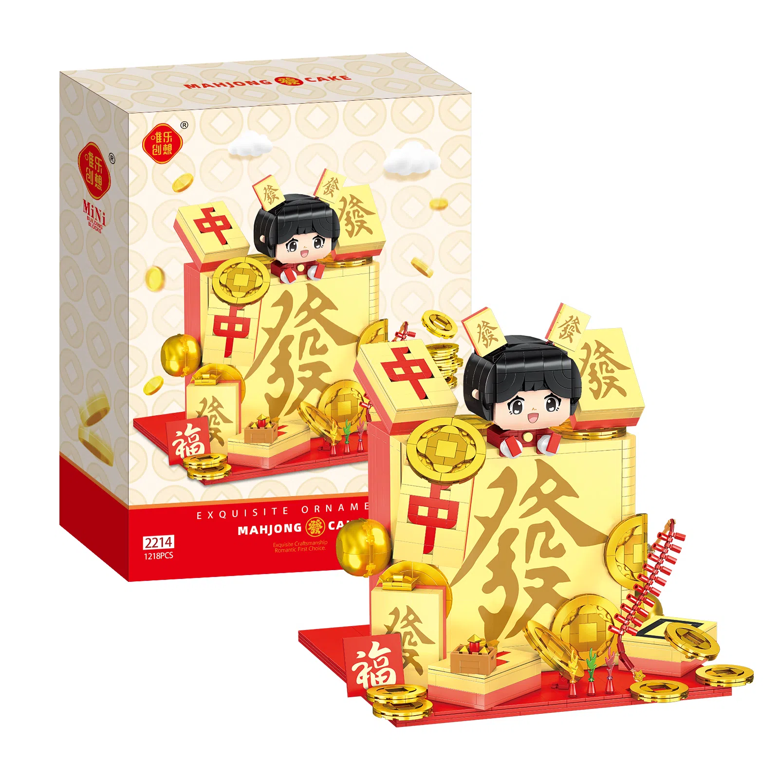 WL-CREATIVE 1218pcs 2214