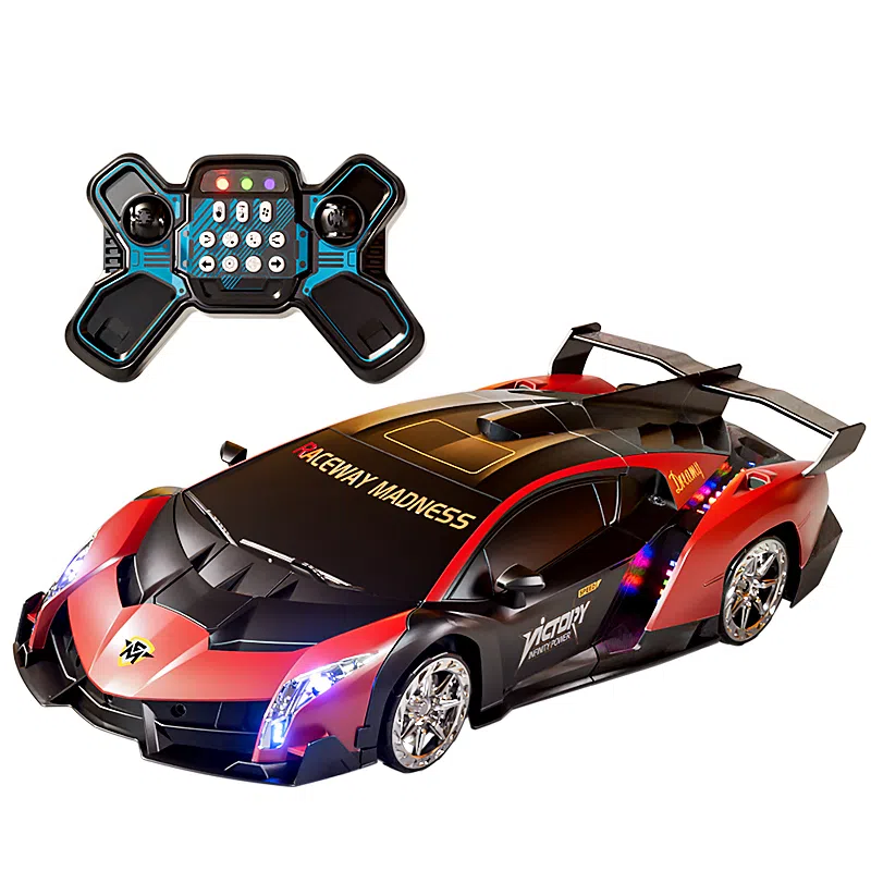 益米 汽车变形机器人 遥控玩具