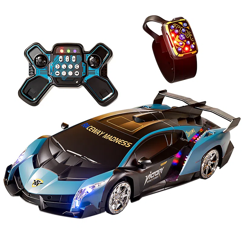 益米 汽车变形机器人 遥控玩具