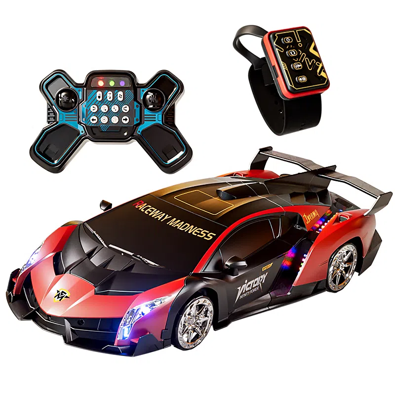 益米 汽车变形机器人 遥控玩具