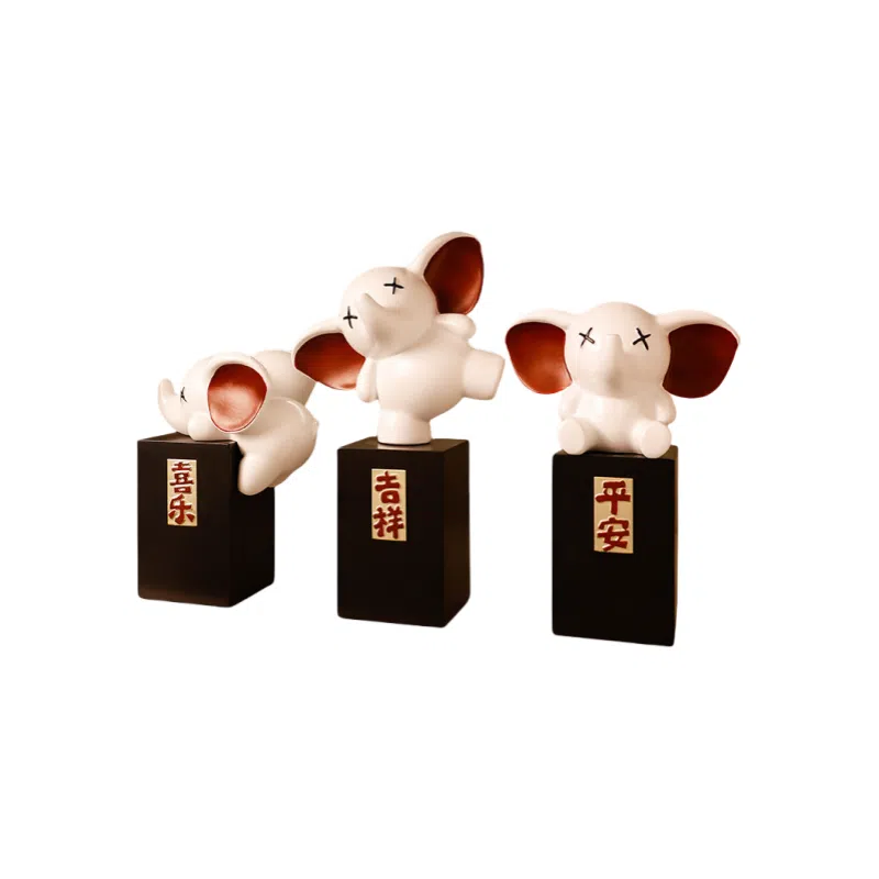 咕轹 北欧大象美观  潮流衍生品