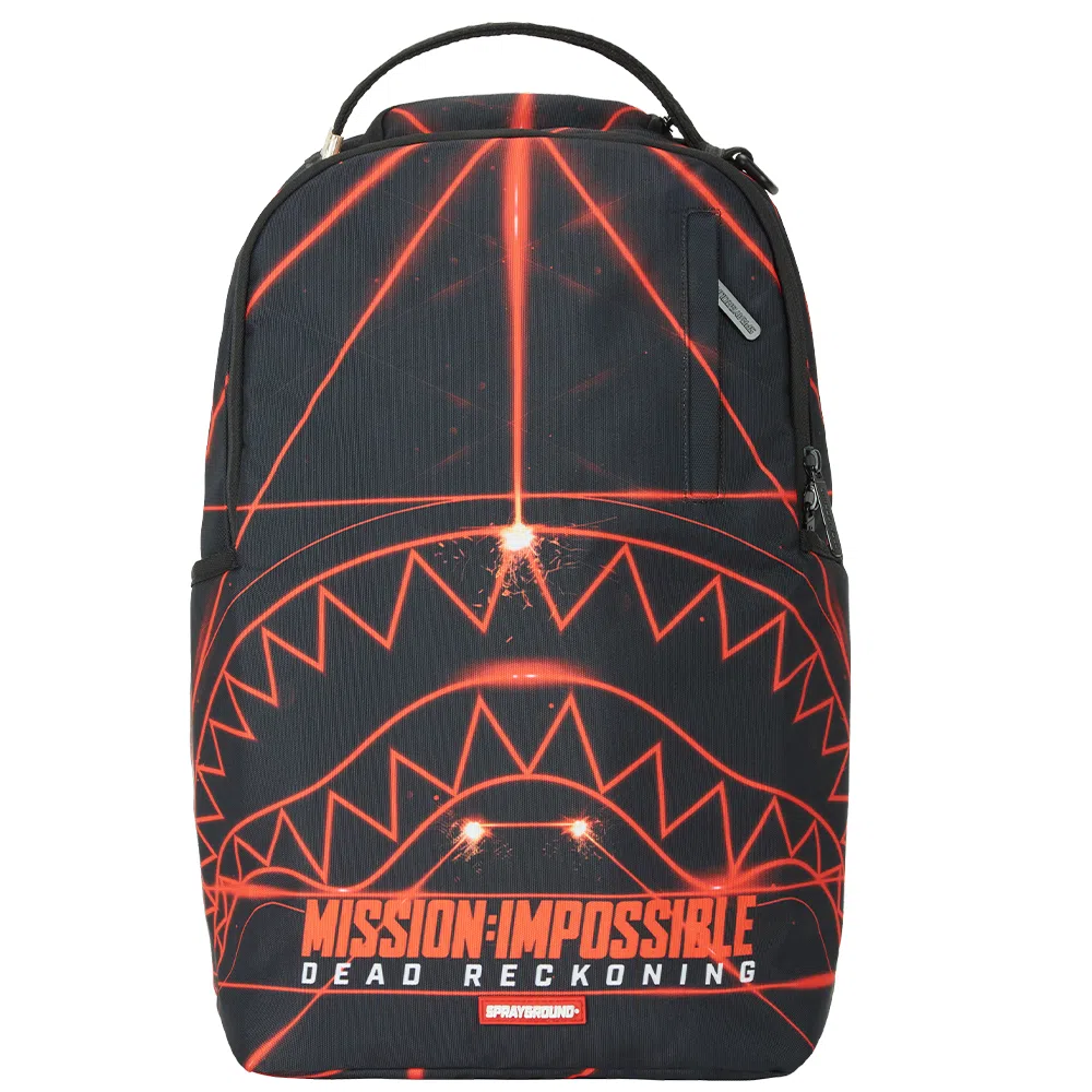 Sprayground Shark Logo Backpack Black