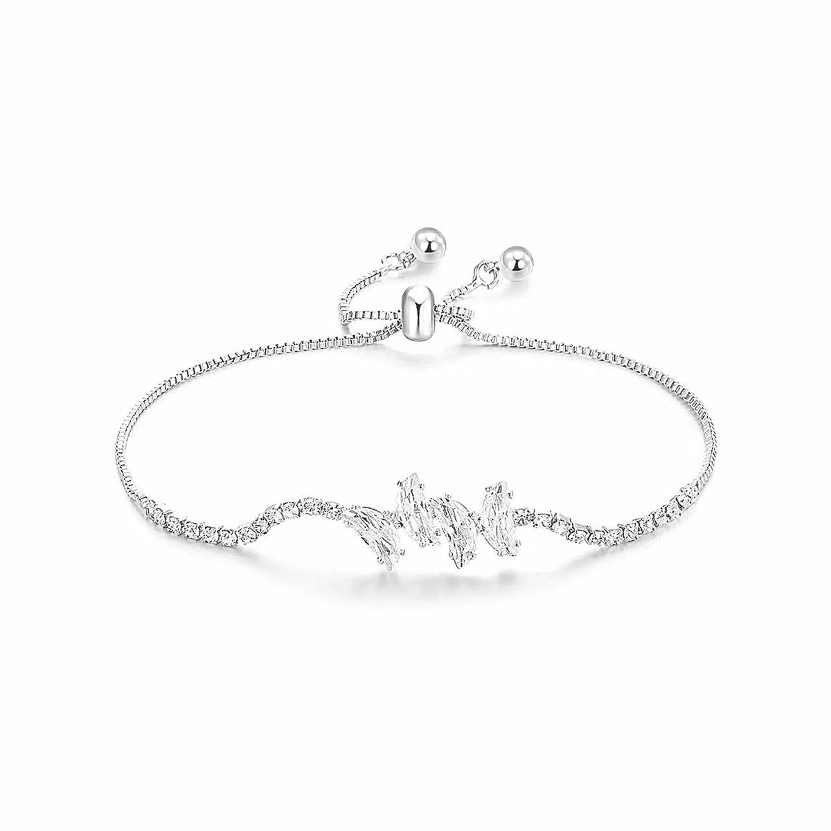 星珍思 爆闪星蝶 梦幻甜美轻奢小众设计感灵动锆石蝴蝶手饰 在逃公主闪耀招财蝴蝶腕饰#好运 合金 手链 女款