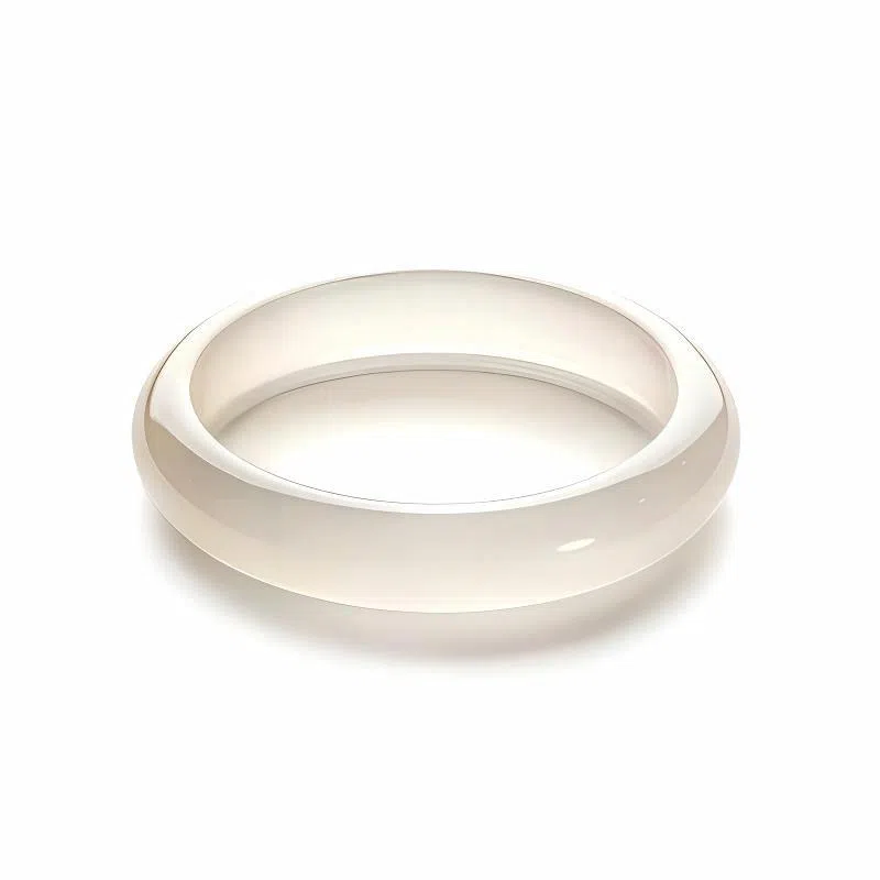 兰慕茵诺 新中式轻奢冰底香槟金 一步一响 温婉气质清冷感美人必备 显白素圈香槟色 #好运 琉璃 手镯 女款