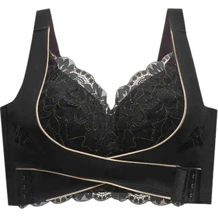 欧迪芬 调整型简约舒适休闲植物花卉文胸 女款