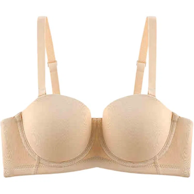 欧迪芬 纯色无痕简约舒适聚拢文胸 女款