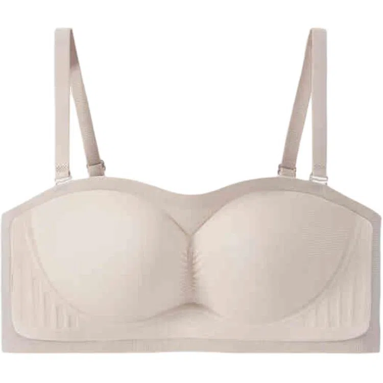欧迪芬 聚拢无痕纯色舒适休闲文胸 女款