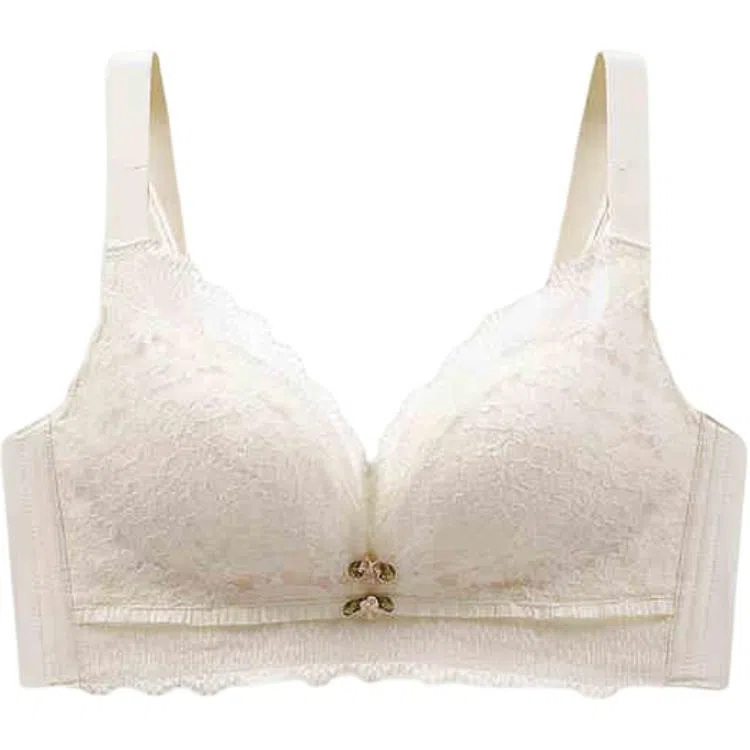 欧迪芬 薄款无钢圈调整聚拢收副乳防下垂文胸 女款