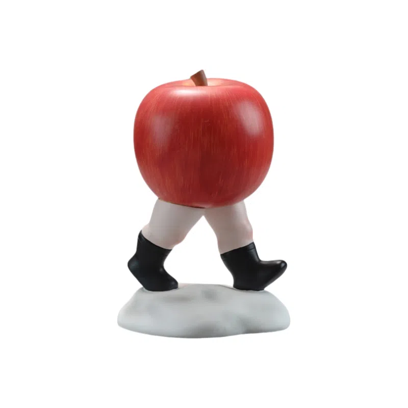 咕轹 行走的苹果可爱喜庆  潮流衍生品