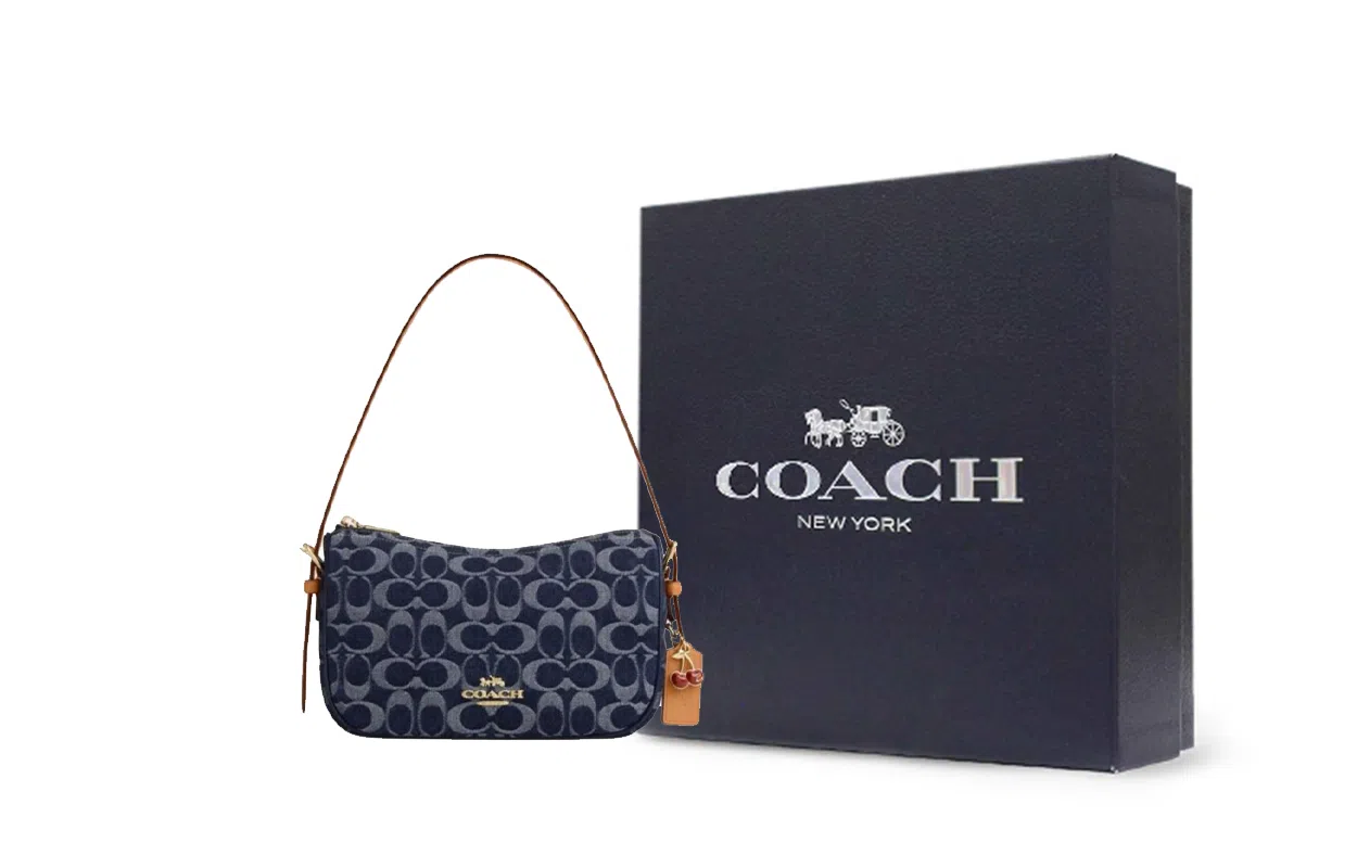 COACH Kailey 23 Denim Blue