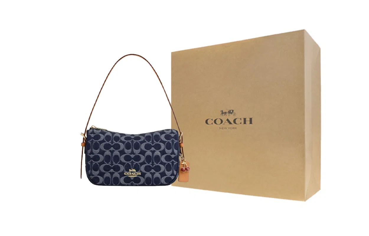 COACH Kailey 23 Denim Blue