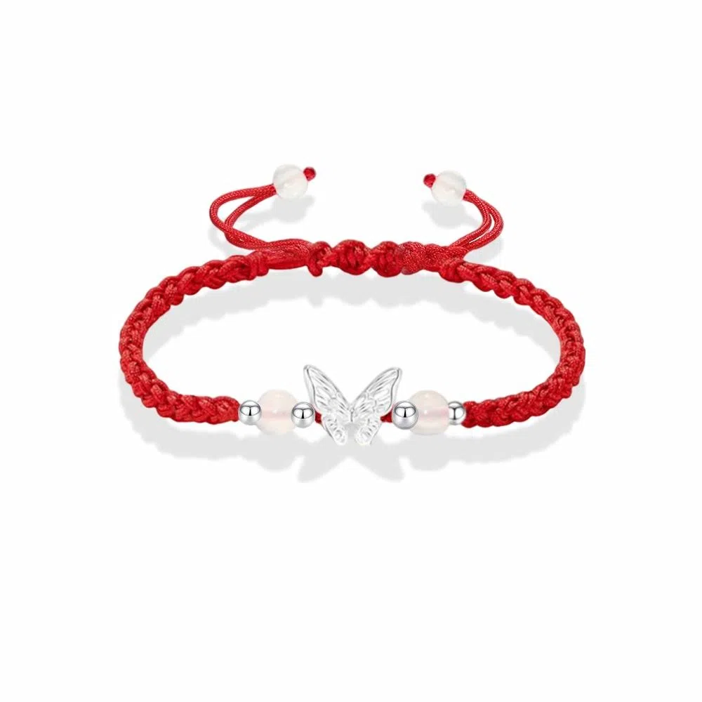 饰伴 玉色生香轻奢新中式国潮简约优雅精致编织 玉髓 玉石手链 男女同款情侣款