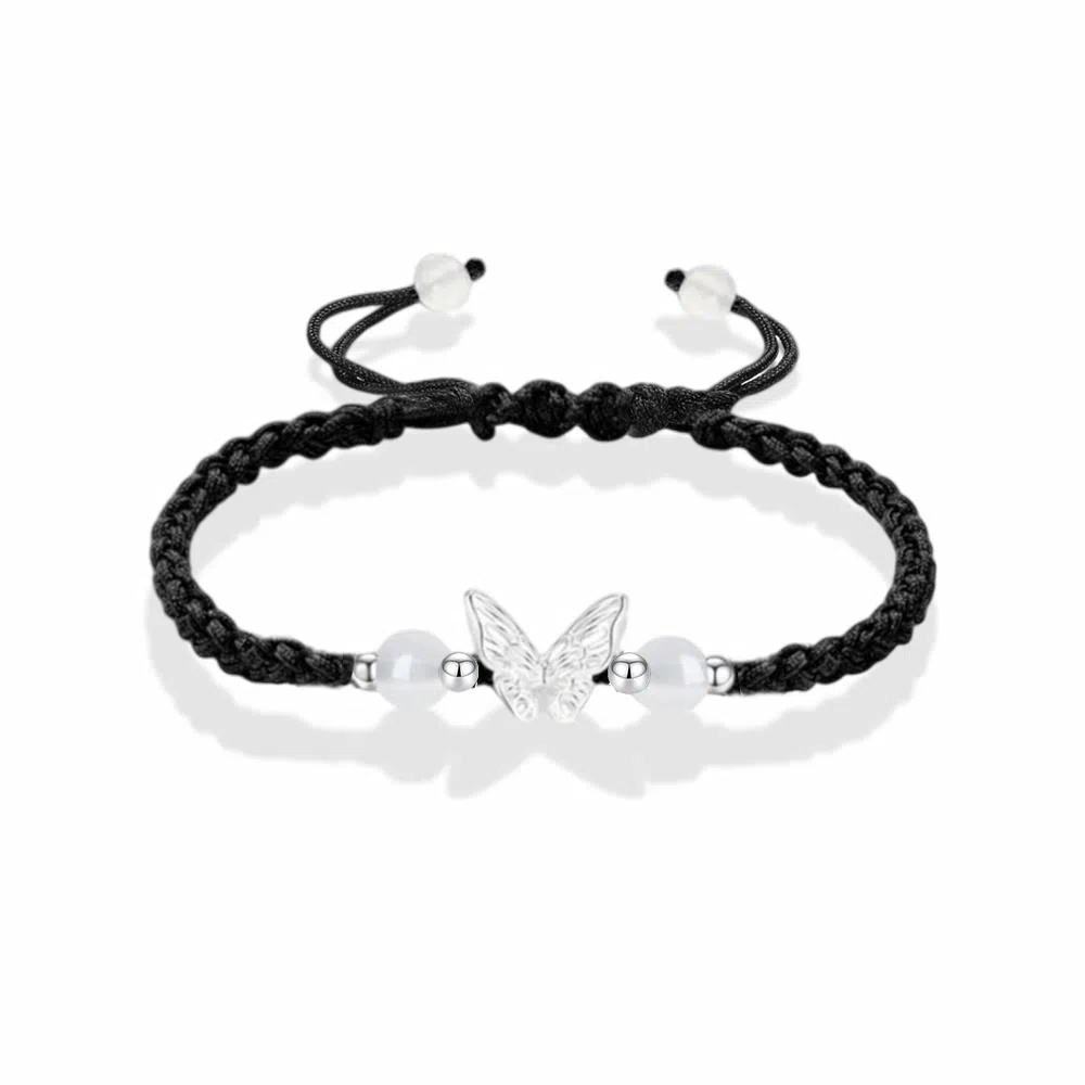 饰伴 玉色生香轻奢新中式国潮简约优雅精致编织 玉髓 玉石手链 男女同款情侣款