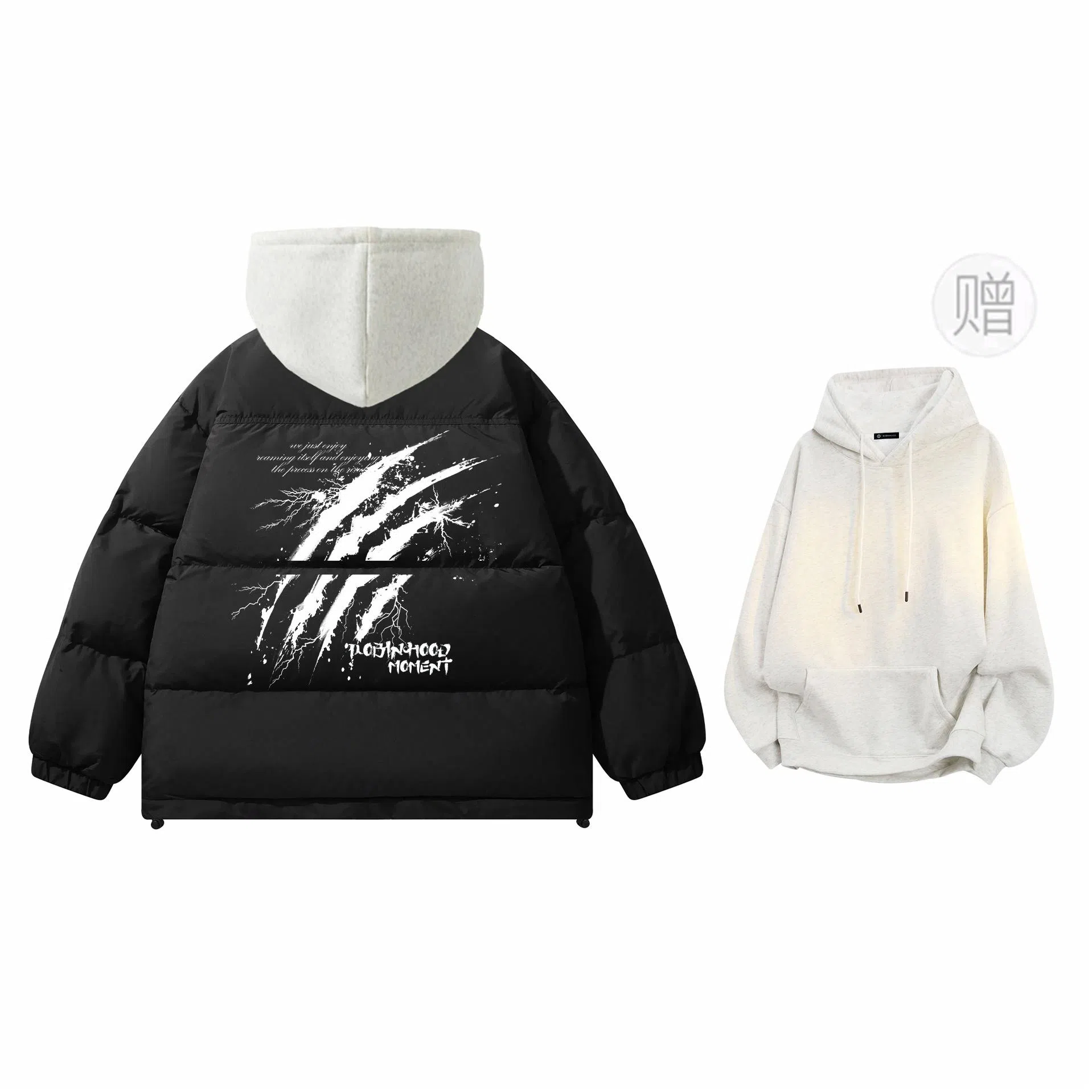 ROBINHOOD New Spring Hoodie Down Jacket