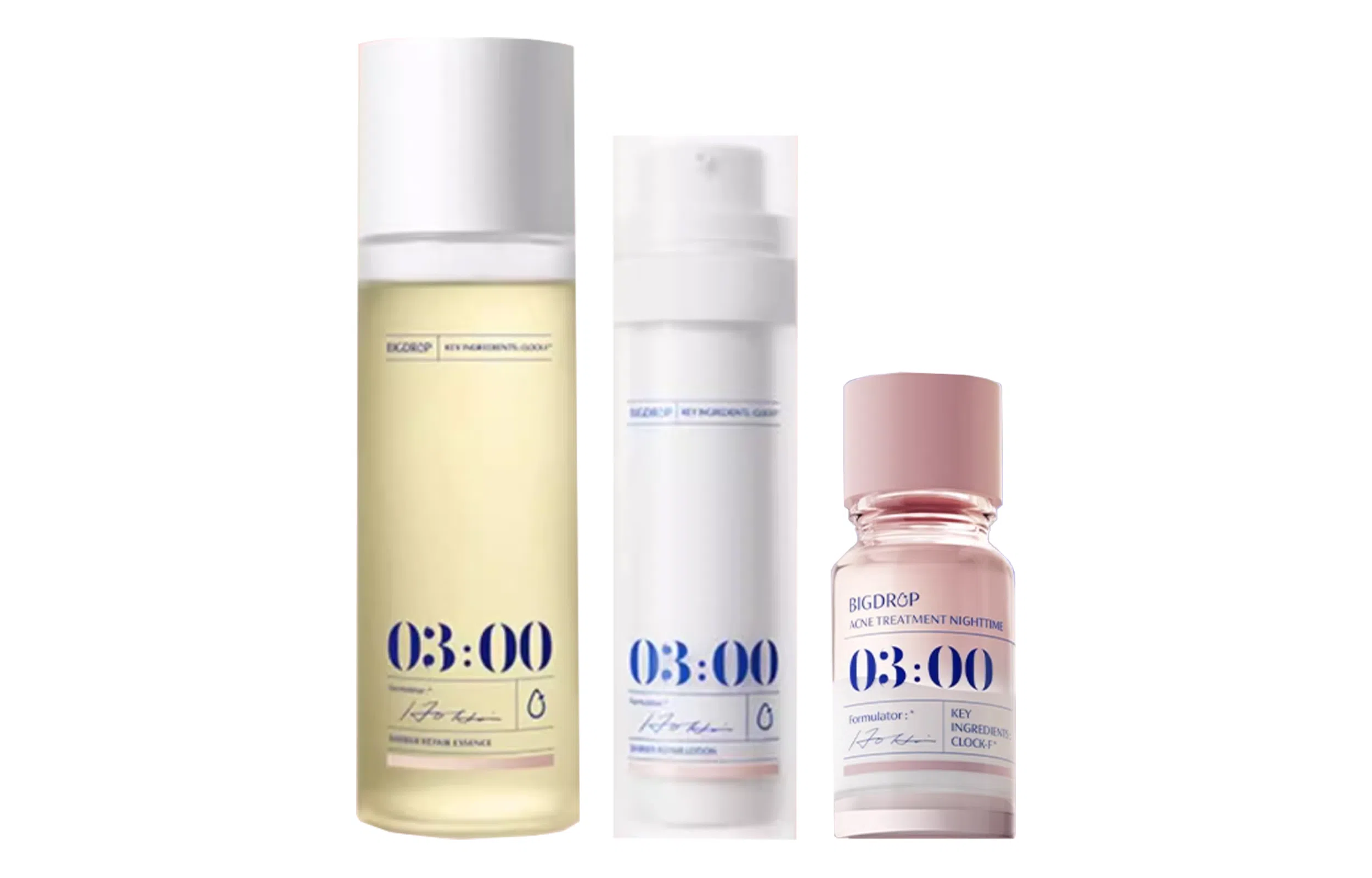 大水滴 精华水乳舒缓护肤套装 保湿修护 三件套/四件套