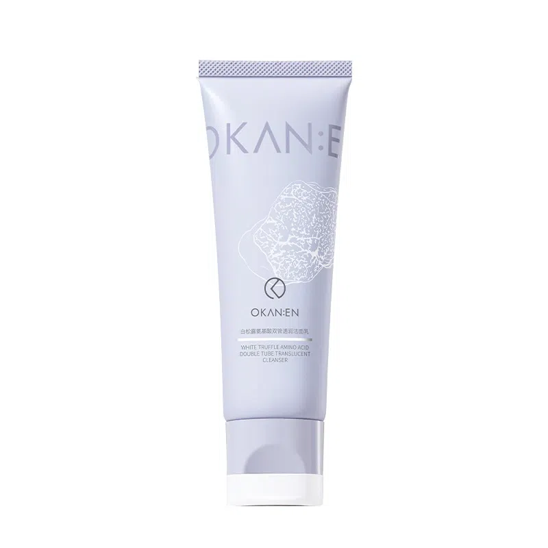 欧嘉莱尼 双管洗面奶清洁控油白松露氨基酸双管透润洁面乳 保湿修护滋润