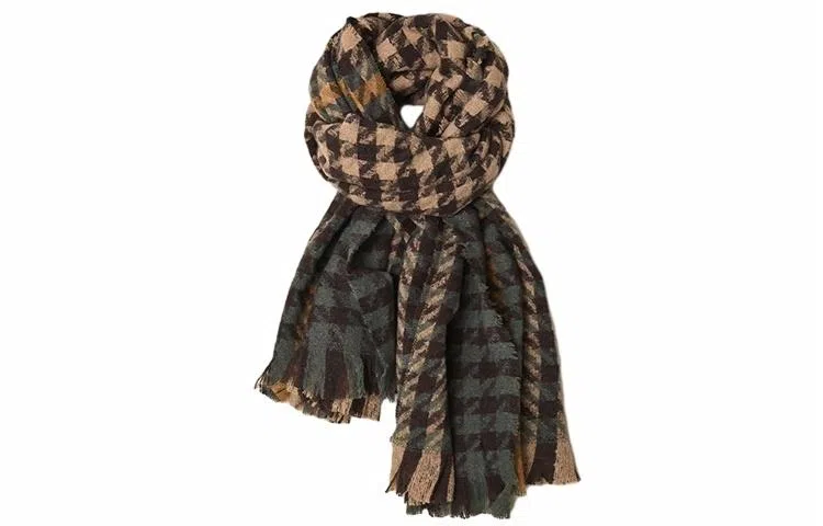 FREE RABBIT II Plaid Scarf