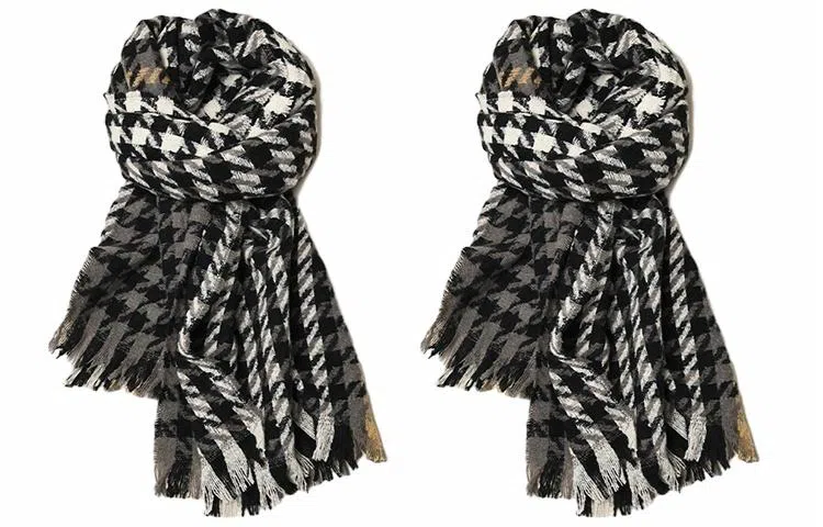 FREE RABBIT II Plaid Scarf