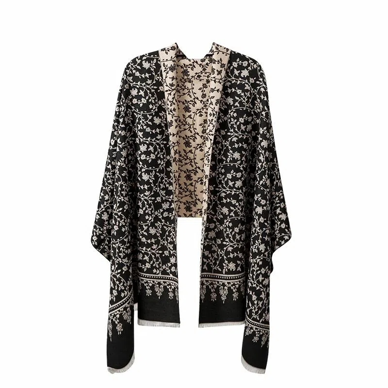 纳兰杜 气质高级感时尚百搭旅游拍照实用穿搭薄款礼盒装 聚酯纤维 披肩 女款