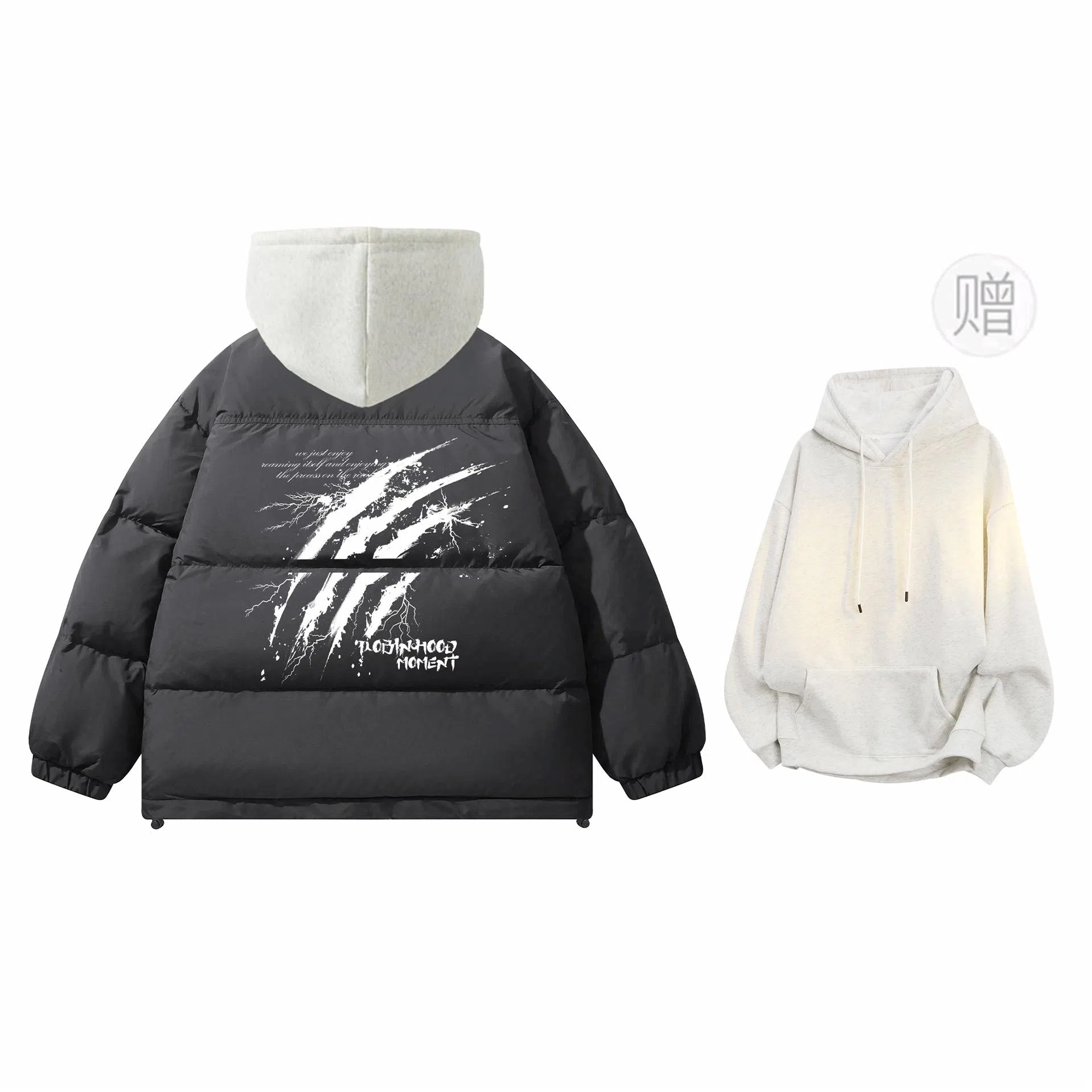 ROBINHOOD New Spring Hoodie Down Jacket