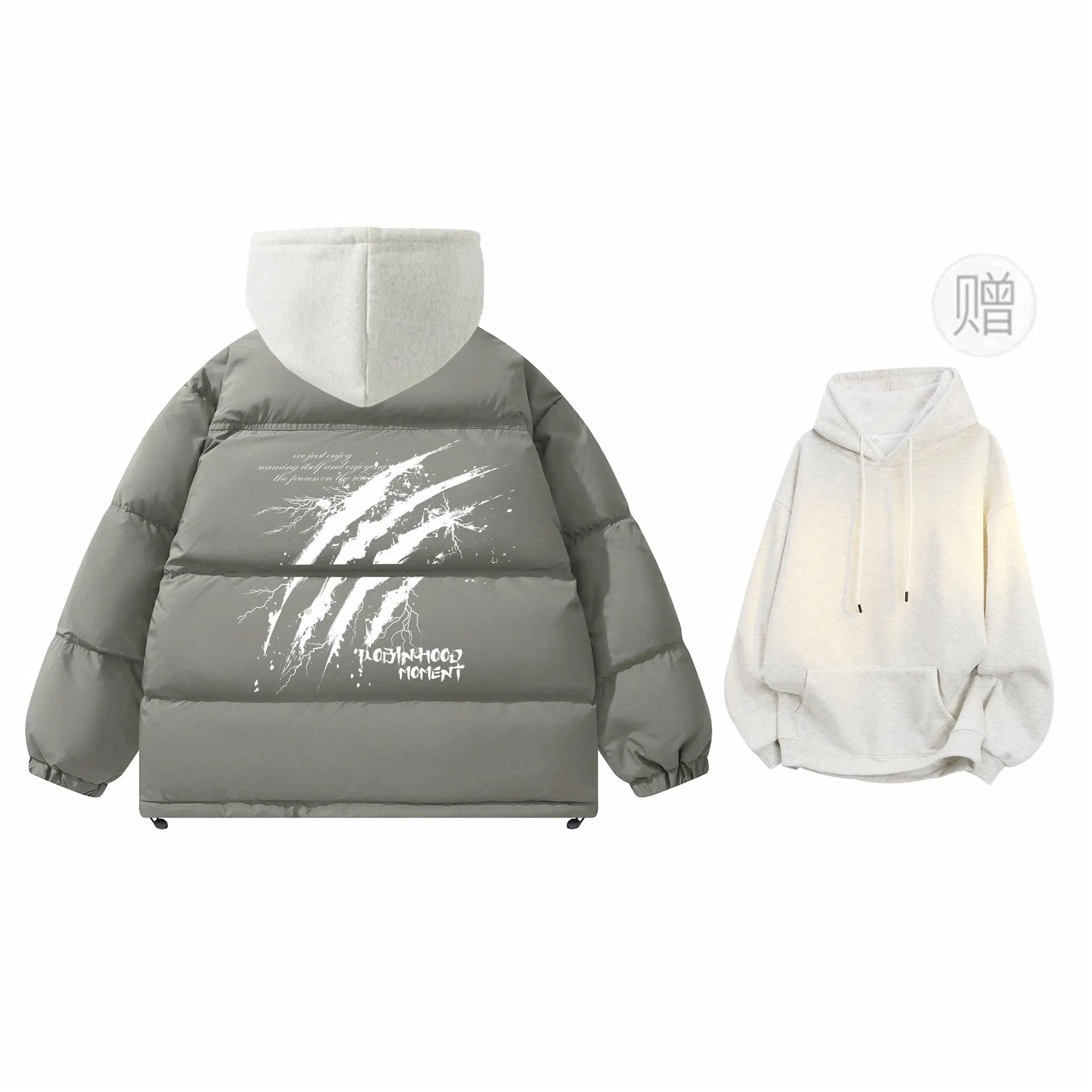 ROBINHOOD New Spring Hoodie Down Jacket