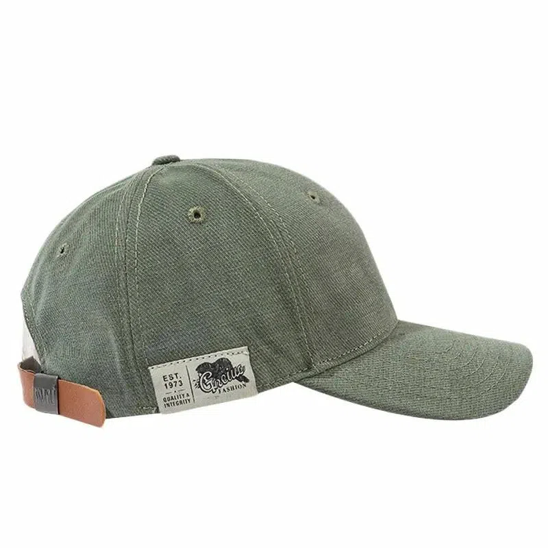 复古刺绣 潮流学生休闲百搭 显脸小 春秋遮阳防晒棒球帽 棉 鸭舌帽 男女同款情侣款