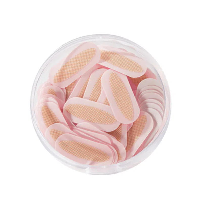 悦乐己  网纹蕾丝双眼皮贴带收纳盒无痕自然隐形内双美目贴橄榄椭圆 单面