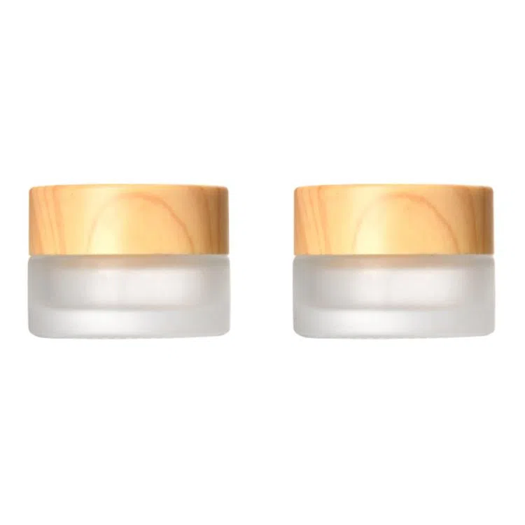 悦乐己 旅行化妆品分装瓶面霜小样盒膏霜粉底液乳液便携玻璃小样小空瓶子