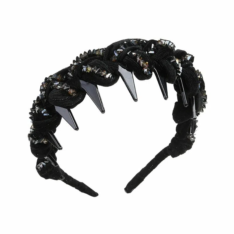 左欧 纹理感 布艺 发箍 女款