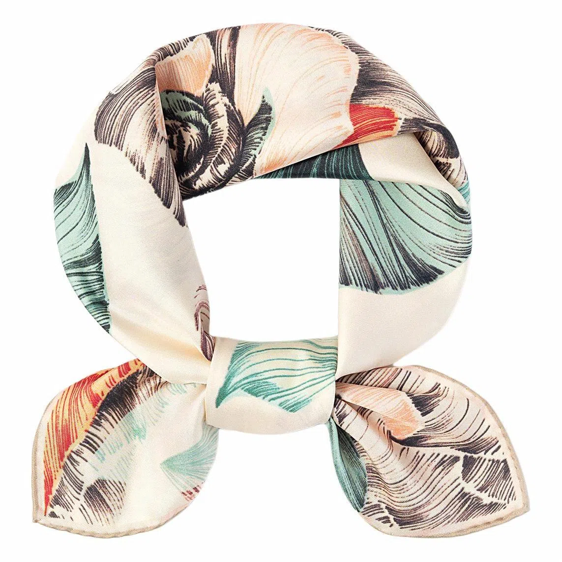 上海故事 青春 真丝中 （双面）芳茶雅韵 桑蚕丝 上架 女款 #礼盒装