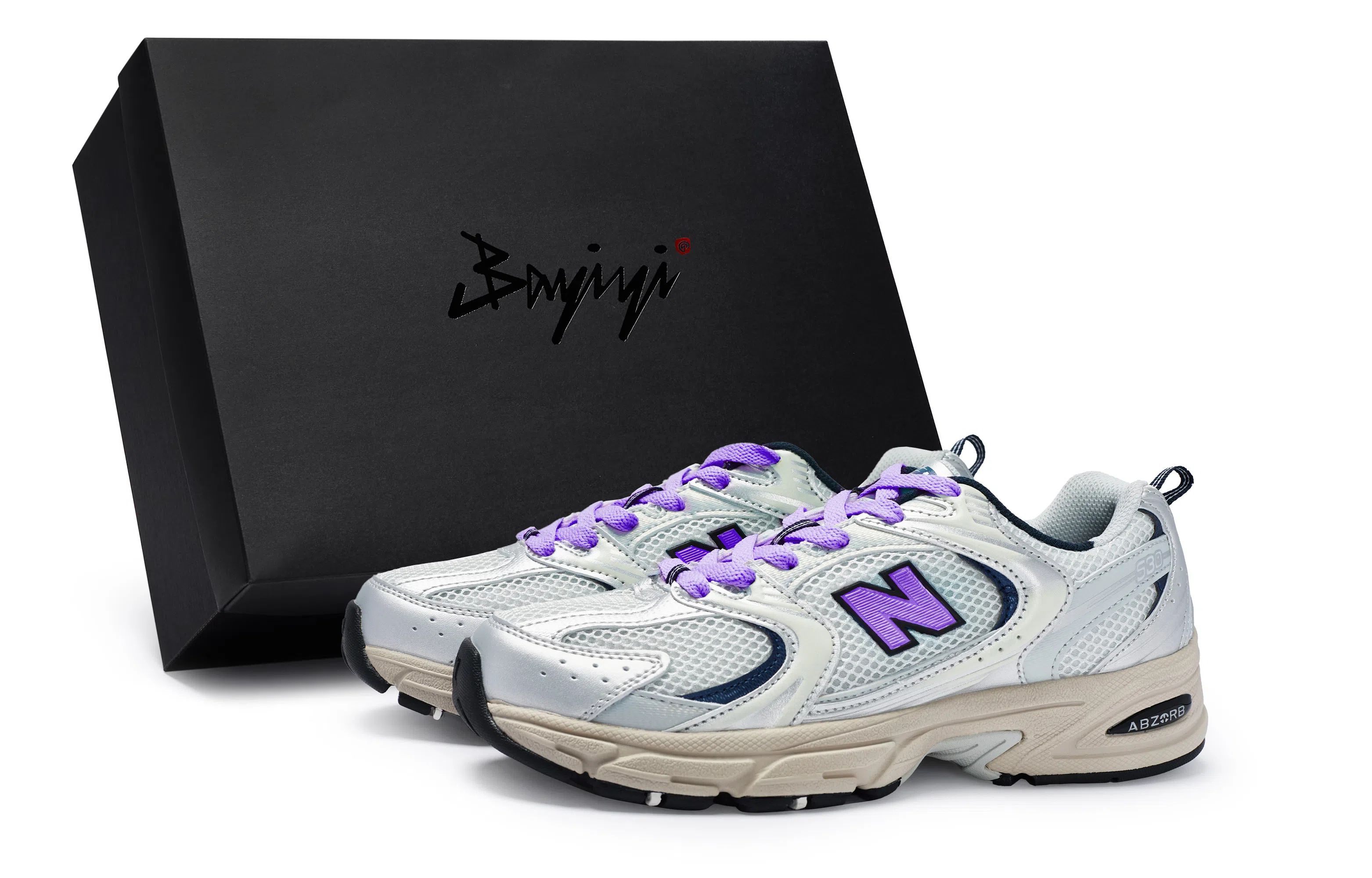 New Balance 530 Grey Silver Purple