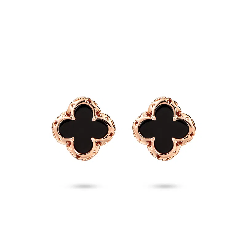 Ai De Promise Clover Stud Earrings