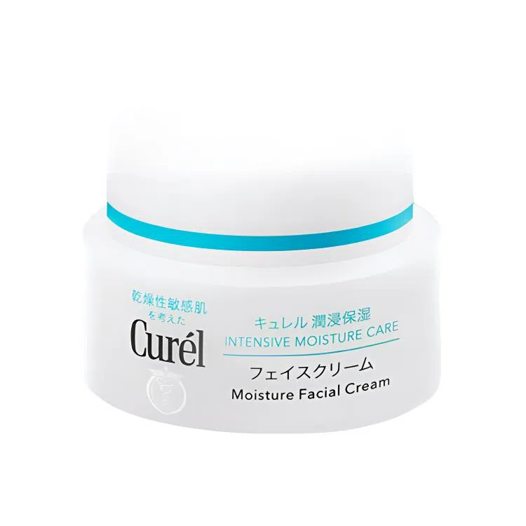 珂润 润浸保湿滋养 面霜 清爽型 修护补水舒缓