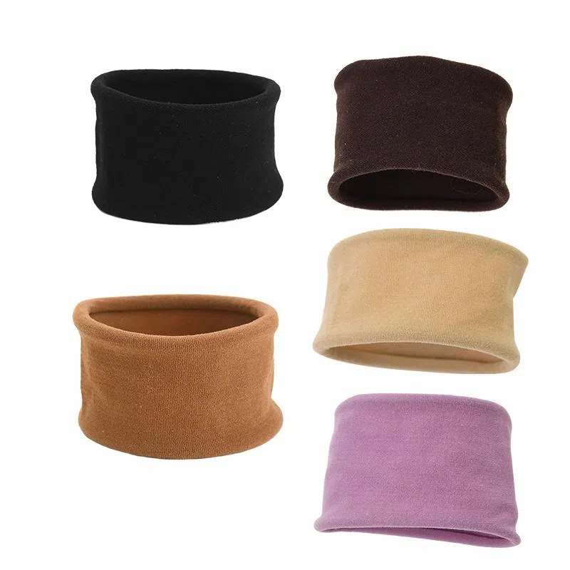 左欧 高弹面膜高马尾不塌头绳加宽超宽无接缝发绳扎头发 弹力绳 发圈 女款