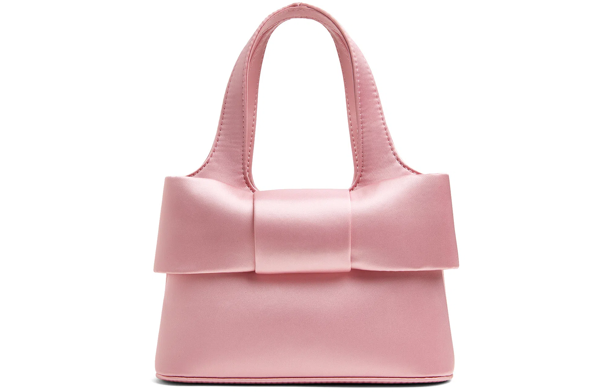 Charles & Keith Bow Detail Fabric Crossbody Bag