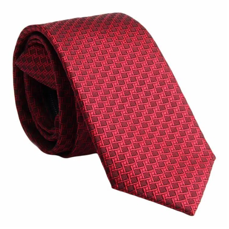 红豆 商务休闲英伦免打结 涤纶丝 领带 男款