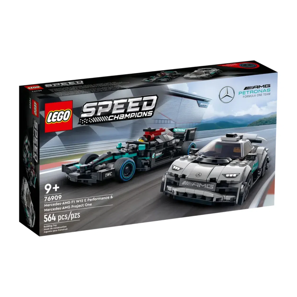 LEGO Mercedes-AMG F1 W12 E Performance & Project One 76909