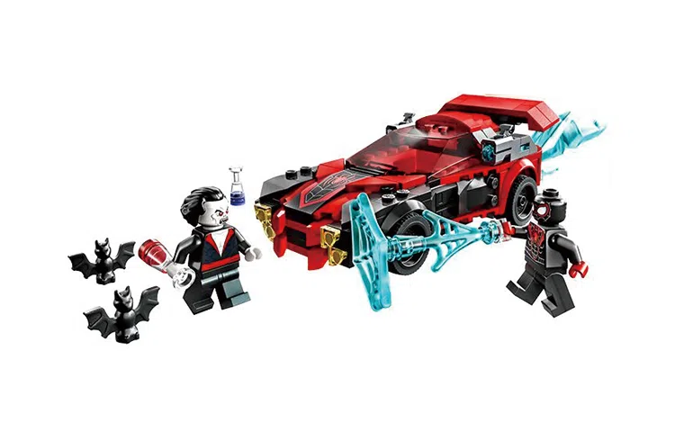 LEGO Marvel Miles Morales vs Morbius 76244