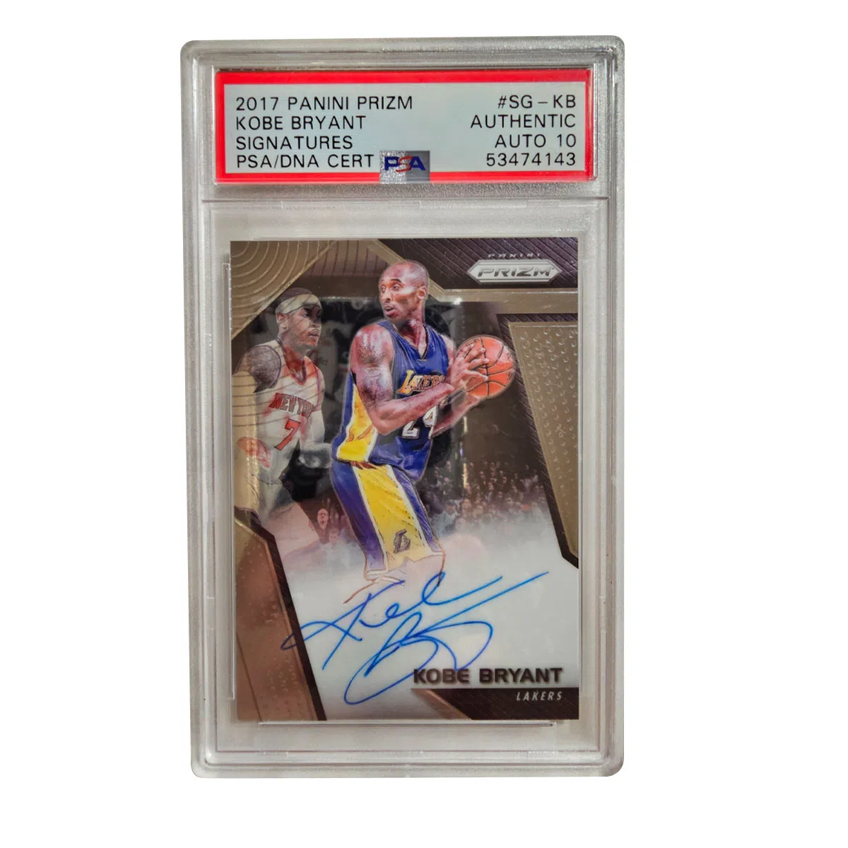PANINI 2017-18 PRIZM Kobe Bryant Signatures PSA10