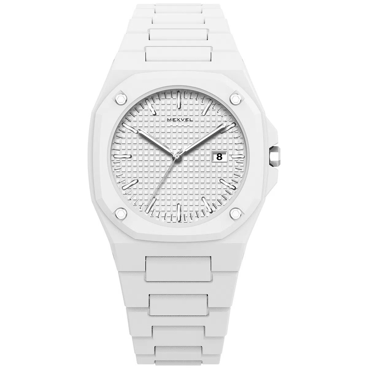 MEXVEL Black Octagon Watch