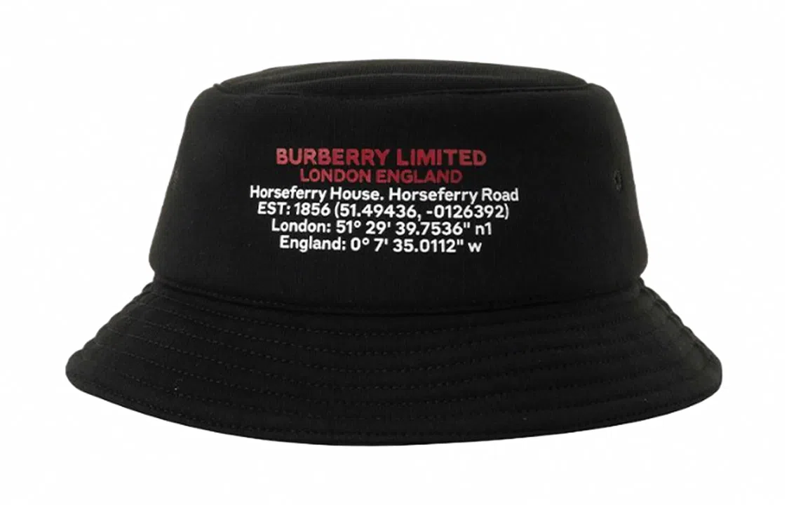Burberry Bucket Hat Black