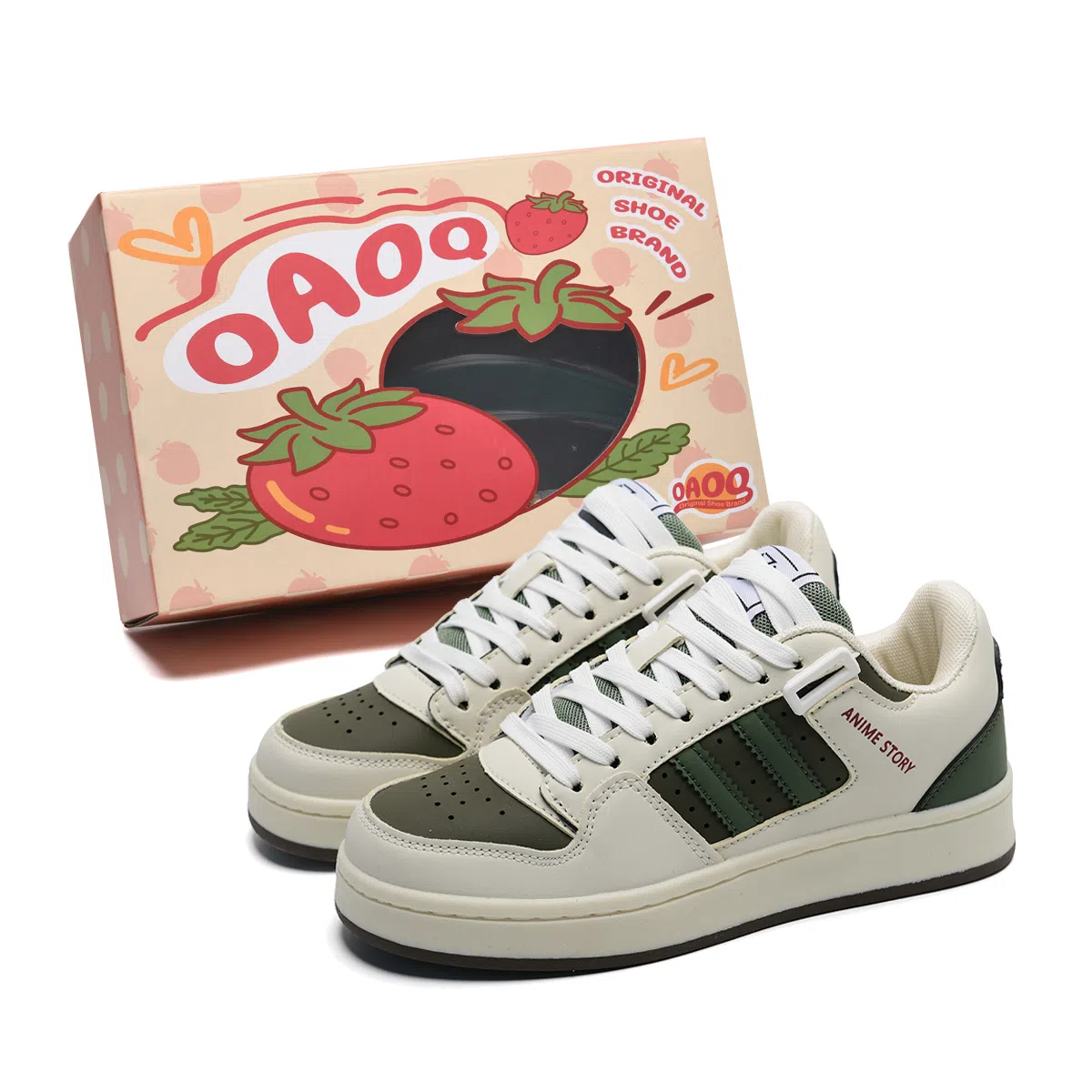 OAOQ Low Top Casual Sneakers