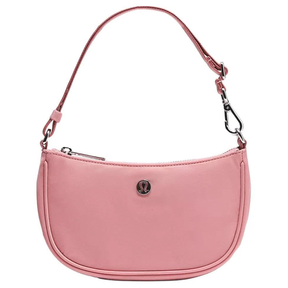 lululemon Mini Nylon Shoulder Bag Pink