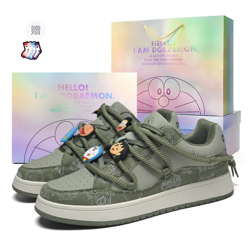 Doraemon Bread Shoes