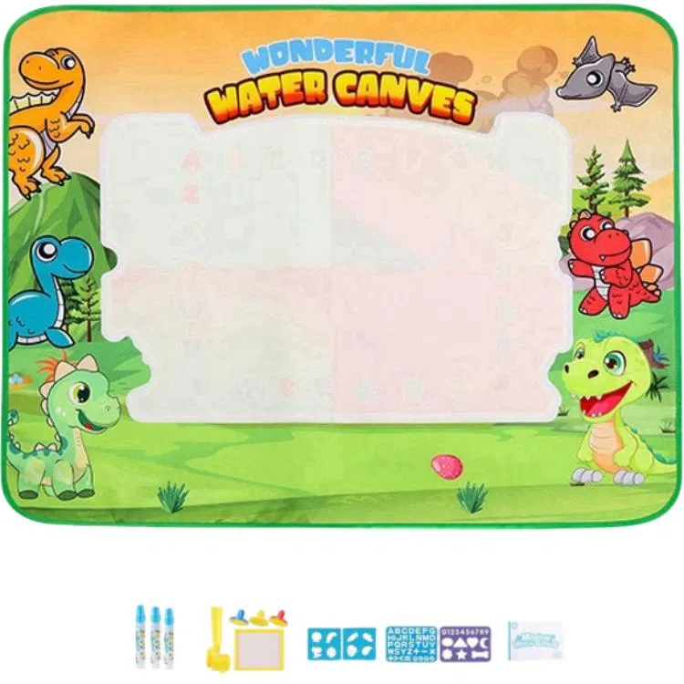 古欧 水画布涂鸦超大魔法清水画毯 早教益智玩具