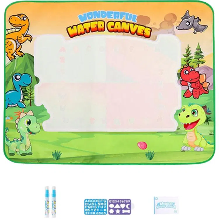 古欧 水画布涂鸦超大魔法清水画毯 早教益智玩具