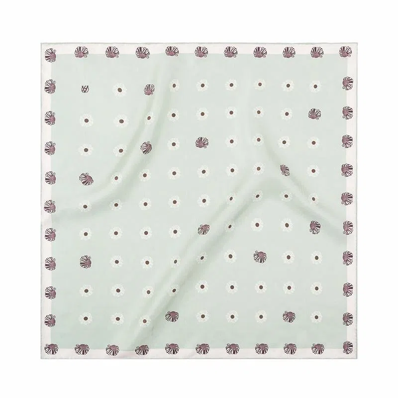 【挚爱系列】 桉彩饰 实用 高档原创设计高颜值小众教师 桑蚕丝 丝巾 女款