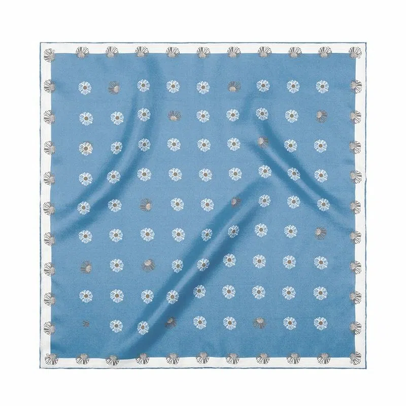 【挚爱系列】 桉彩饰 实用 高档原创设计高颜值小众教师 桑蚕丝 丝巾 女款