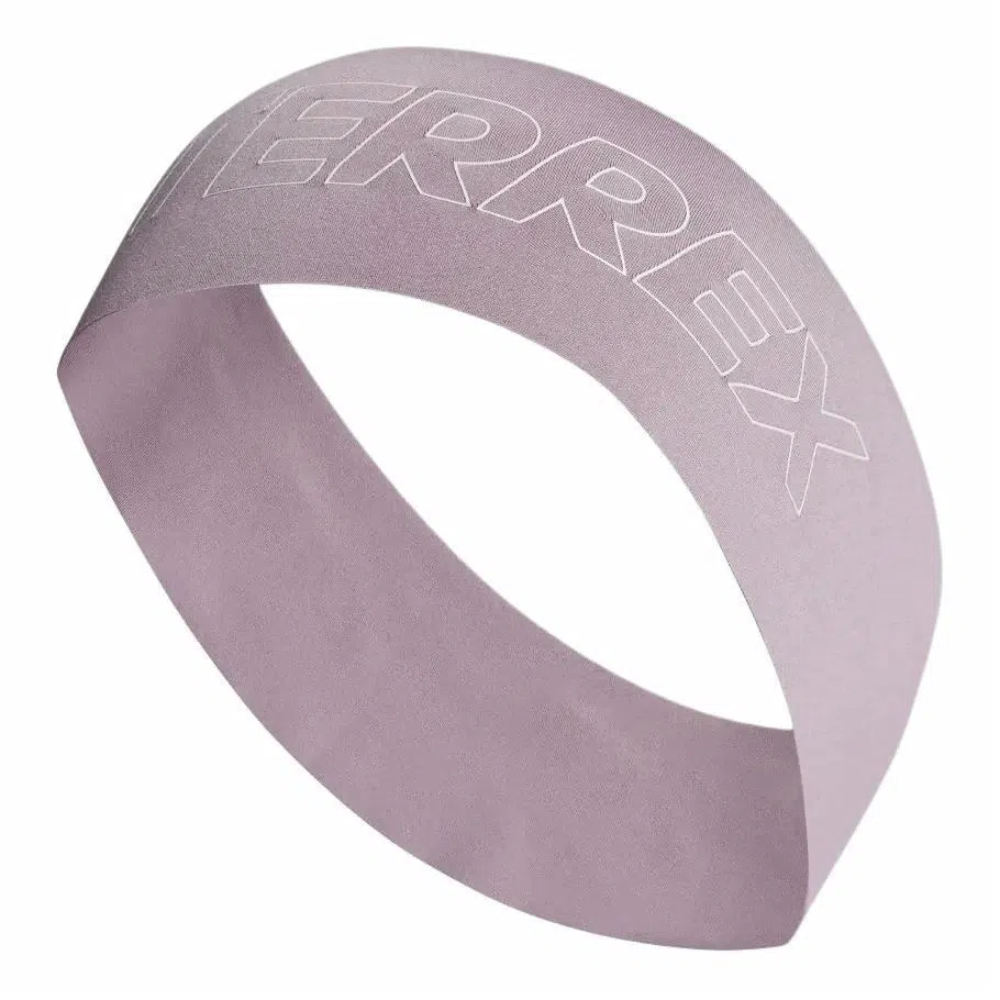 adidas Logo Headband Lavender