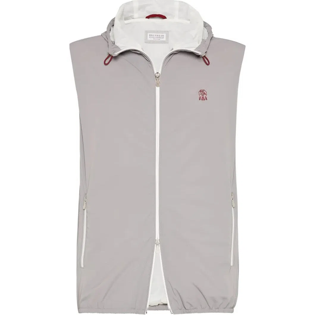 Brunello Cucinelli SS25 Grey Vest